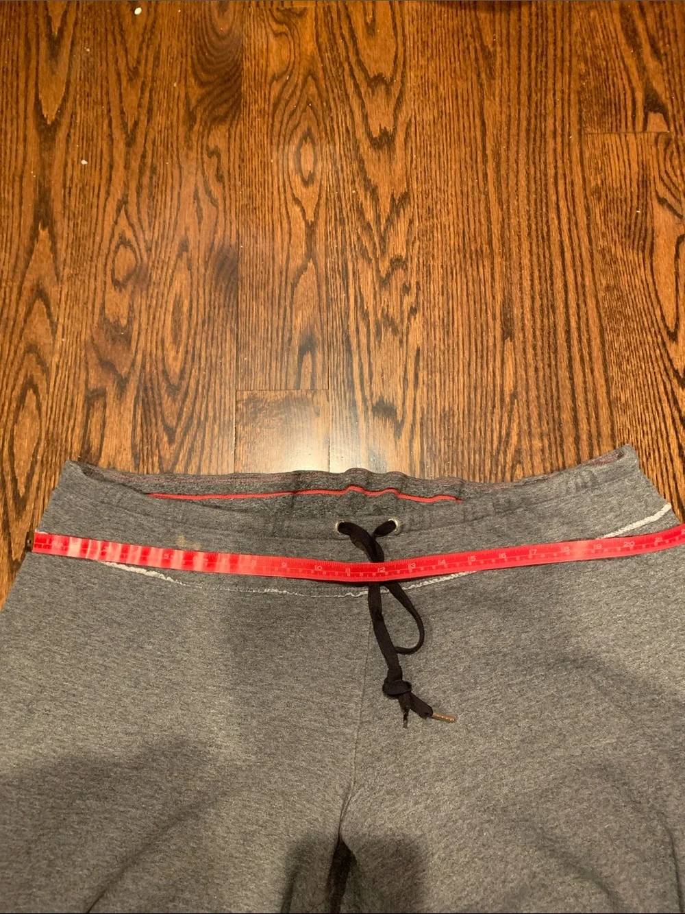 Calvin Klein Dark Gray Capri Sweatpants with White Logo - Picture 9 of 12